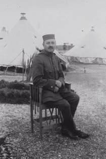 La Historia Trascendida - Antonio García Pérez, comandante de Infantería. Campamento de Smir, 1915