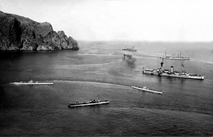 La Historia Trascendida - El grueso de la Escuadra de la bahía de Alhucemas, octubre de 1927