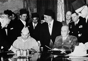 La Historia Trascendida - Mohammad V y Francisco Franco en la declaración conjunta hispano-marroquí