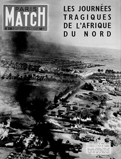 La Historia Trascendida - Portada del Paris Match de septiembre de 1955