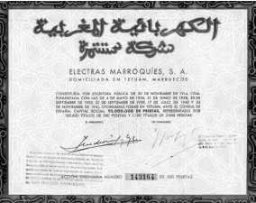 La Historia Trascendida - Título de acción de Electras Marroquíes